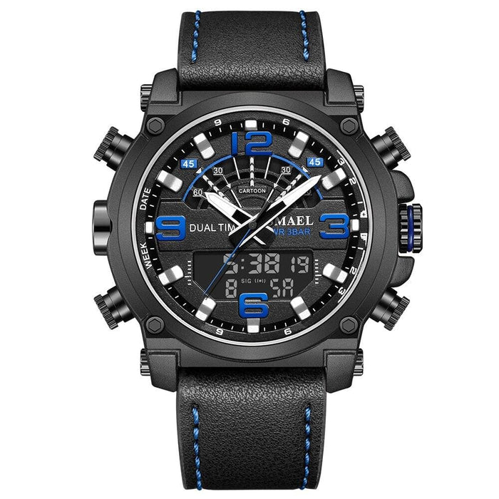 30m Waterproof Wristwatches With Digital Display