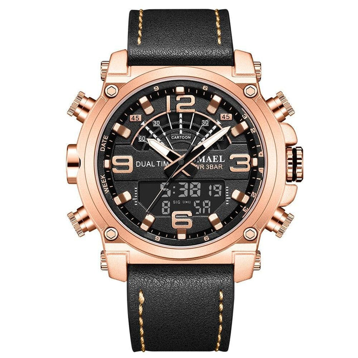 30m Waterproof Wristwatches With Digital Display