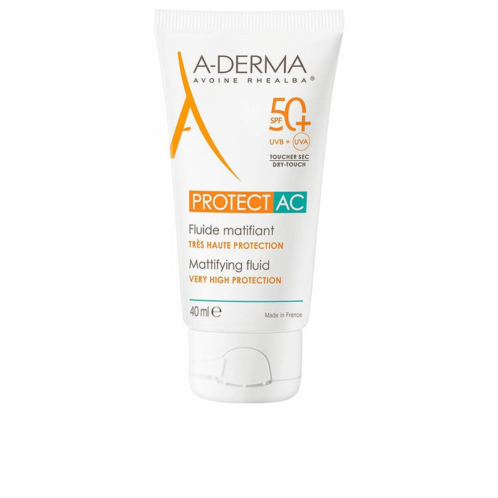 Moisturising Matt Liquid By Aderma Protect Ac 40 Ml