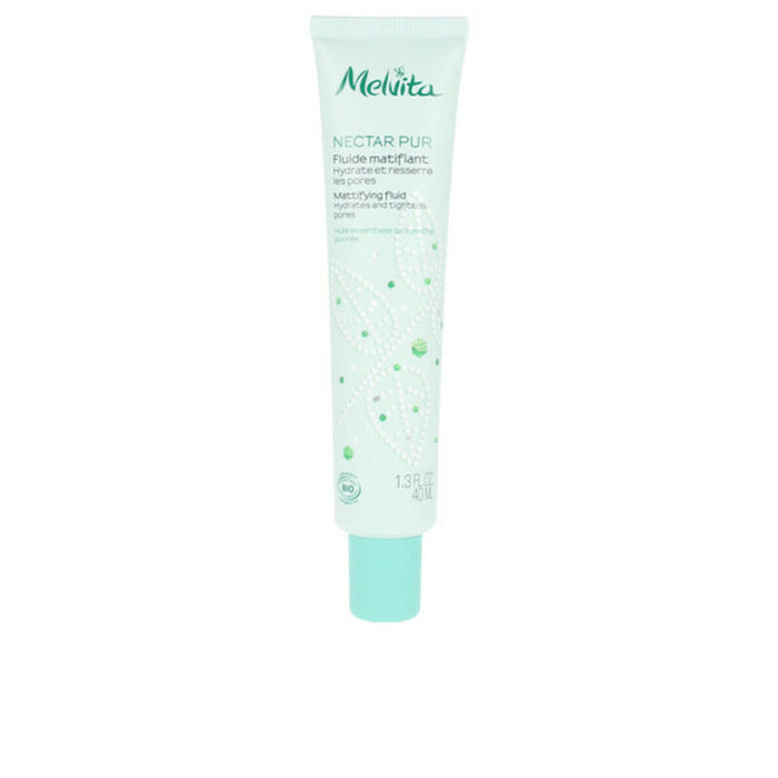 Moisturising Matt Liquid Nectar Pur By Melvita Fluid Hydra