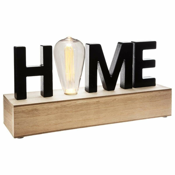 Decorative Figure Atmosphera ’home’ Led Light 34 x 16 8 Cm