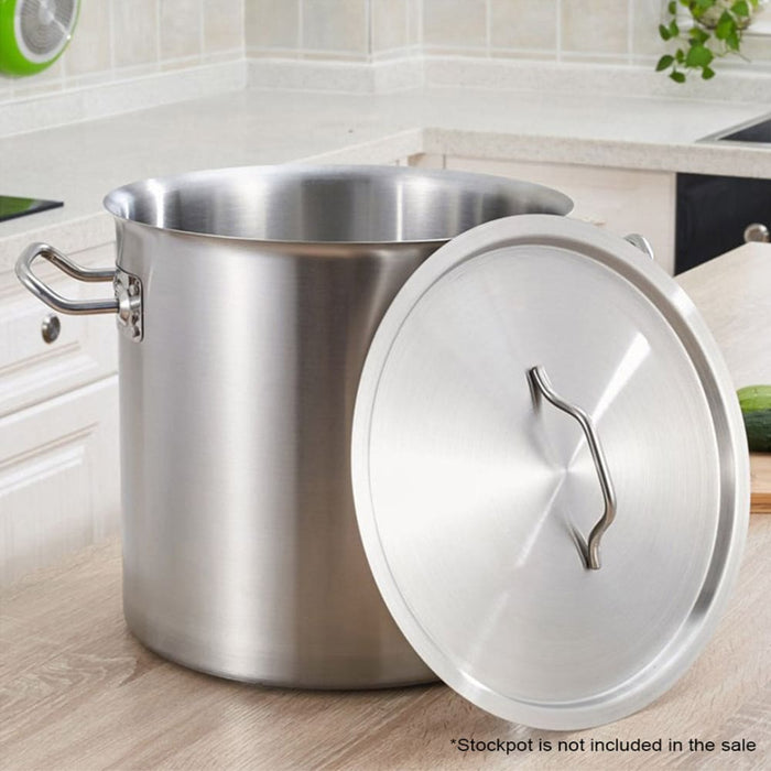 35cm Top Grade Stockpot Lid Stainless Steel Stock Pot Cover