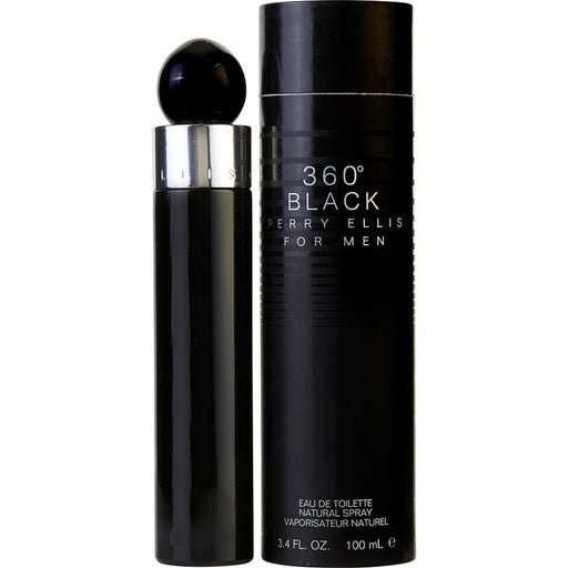 360 Black Edt Spray By Perry Ellis For Men - 100 Ml