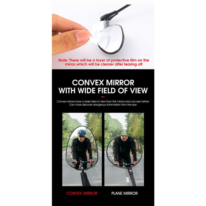 360 Degree Lightweight Rear-view Mirror