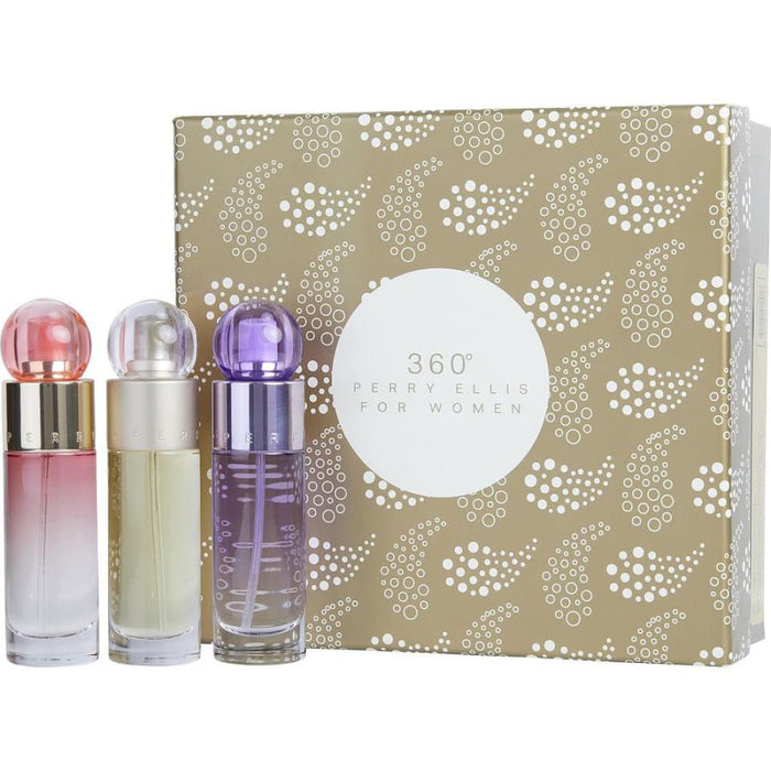 360 Gift Set By Perry Ellis For Women - 1 Oz Edt