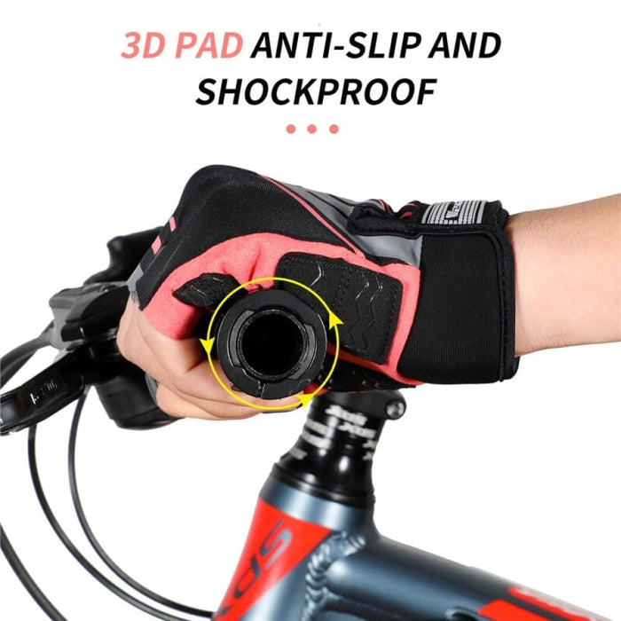 3d Pad Anti Slip Half Finger Breathable Cycling Gloves