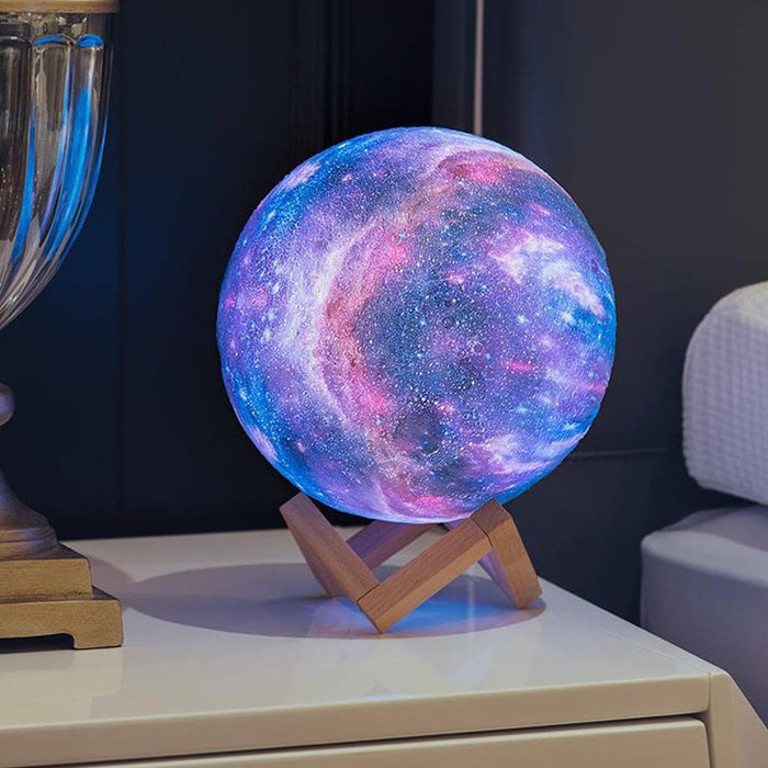 Vibe Geeks 3d Print Led Night Sky Decorative Lamp- Usb