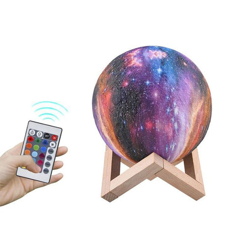 Vibe Geeks 3d Print Led Night Sky Decorative Lamp- Usb