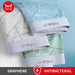 3pcs Antibacterial Men Boxer Underwear Ice Silk Soft