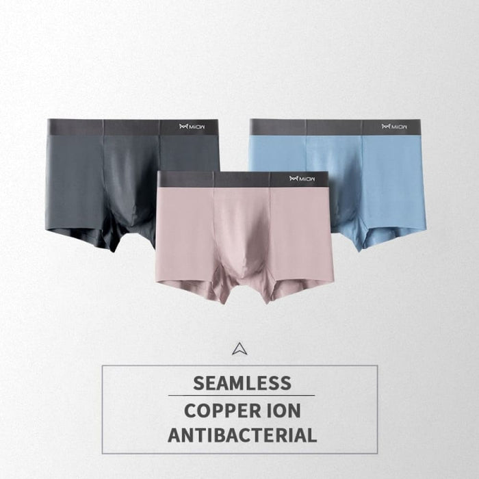 3pcs Modal Men Underwear Boxer Shorts Comfort Antibacterial