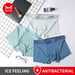 3pcs Seamless Boxer Men Underwear Ice Silk Antibacterial