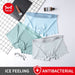 3pcs Seamless Boxer Men Underwear Ice Silk Antibacterial