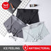 3pcs Seamless Boxer Men Underwear Ice Silk Antibacterial