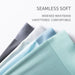 3pcs Seamless Boxer Men Underwear Ice Silk Antibacterial