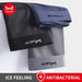 3pcs Seamless Boxer Men Underwear Ice Silk Graphene