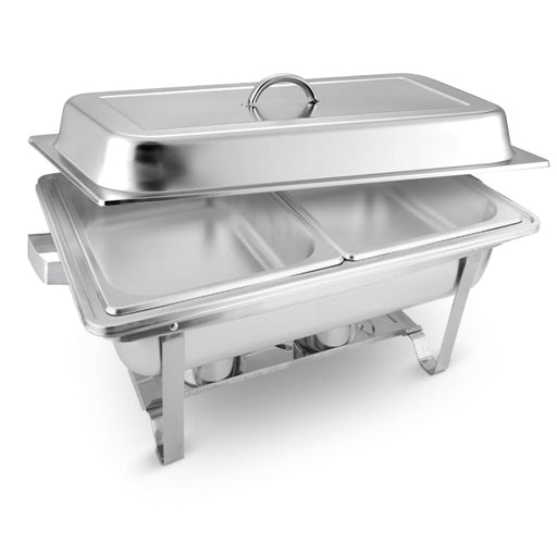4.5l Dual Tray Stainless Steel Chafing Food Warmer Catering