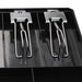 4 Bills 8 Coins Cash Tray With Lockable Lid Heavy Duty Spare
