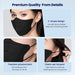 4 Layer 3d Kn95 Face Masks Black 30 Pack