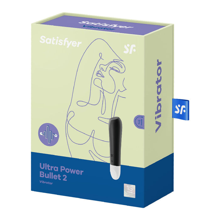 Bullet Vibrator Ultra Power By Satisfyer Black