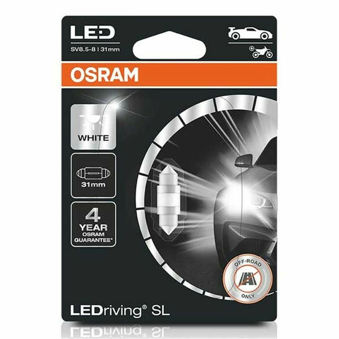 Car Bulb By Osram Os6438Dwp01B 1 W C5W 6000K