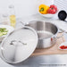 40cm Top Grade Stockpot Lid Stainless Steel Stock Pot Cover