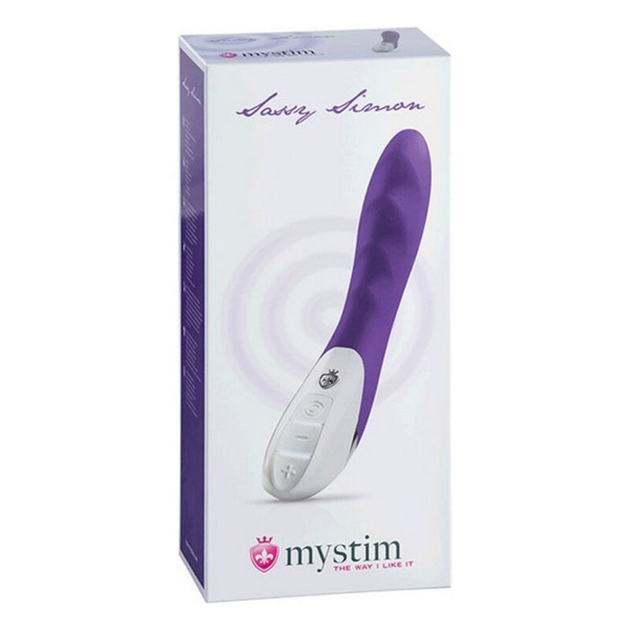 Sassy Simon Vibrator Purple By Mystim Sassy Simon