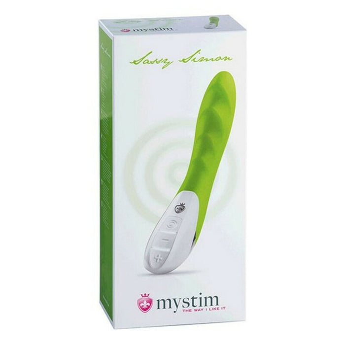 Sassy Simon Vibrator Lime By Mystim Sassy Simon Lime