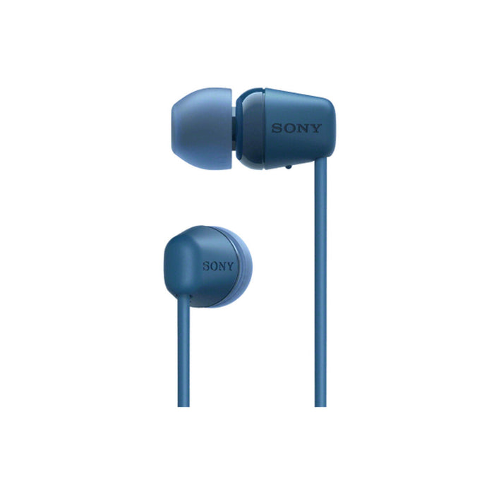 Bluetooth Headphones By Sony WiC100 Blue