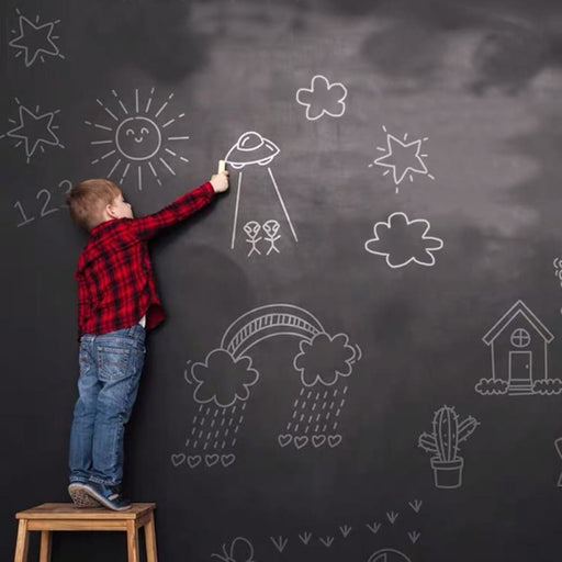45x100cm Chalkboard Wall Stickers For Kids Room Play