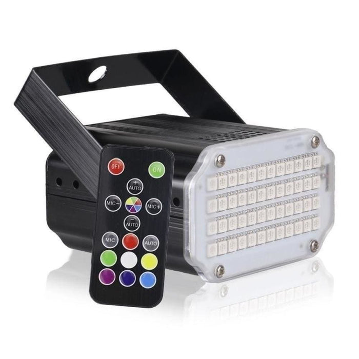 48 Led Rgb Uv White Strobe Lights Disco Dj Party Holiday