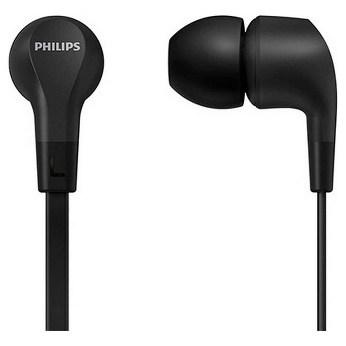 Headphones By Philips Black Silicone