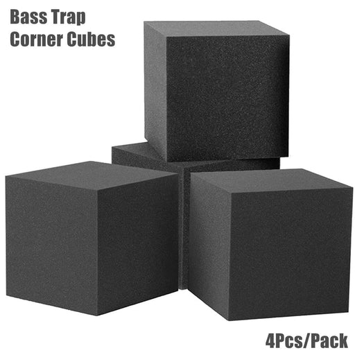 4pcs Pack 20x20x20cm Corner Block Cubes Acoustic Soundproof