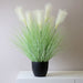 4x 110cm Artificial Indoor Potted Reed Bulrush Grass Tree