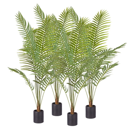 4x 180cm Green Artificial Indoor Rogue Areca Palm Tree Fake