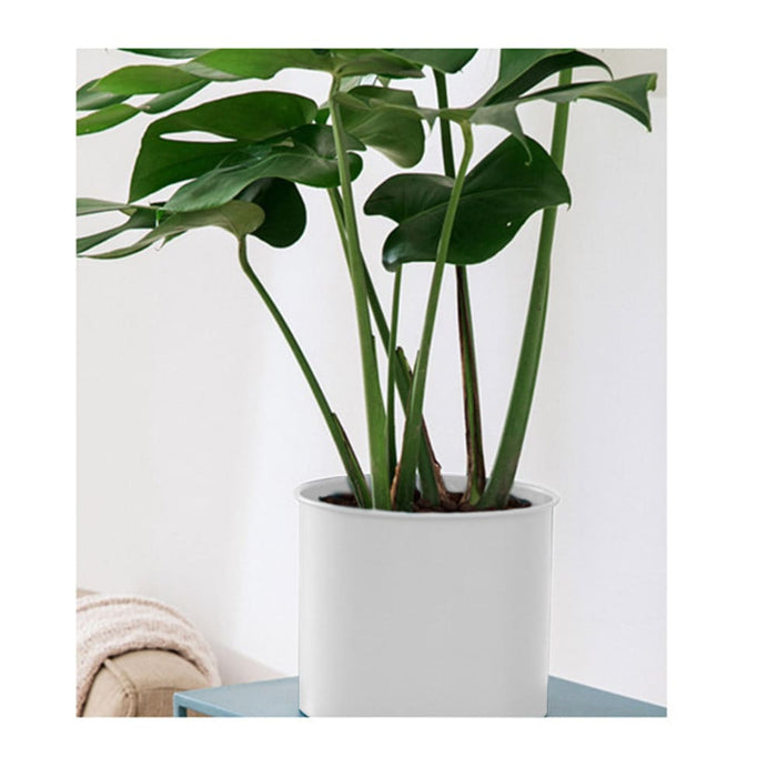 4x 70cm Tripod Flower Pot Plant Stand With White Flowerpot