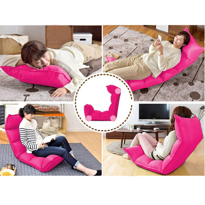 4x Foldable Tatami Floor Sofa Bed Meditation Lounge Chair