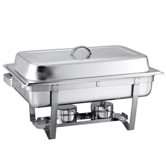 4x Stainless Steel Chafing Food Warmer Catering Dish 9l Full