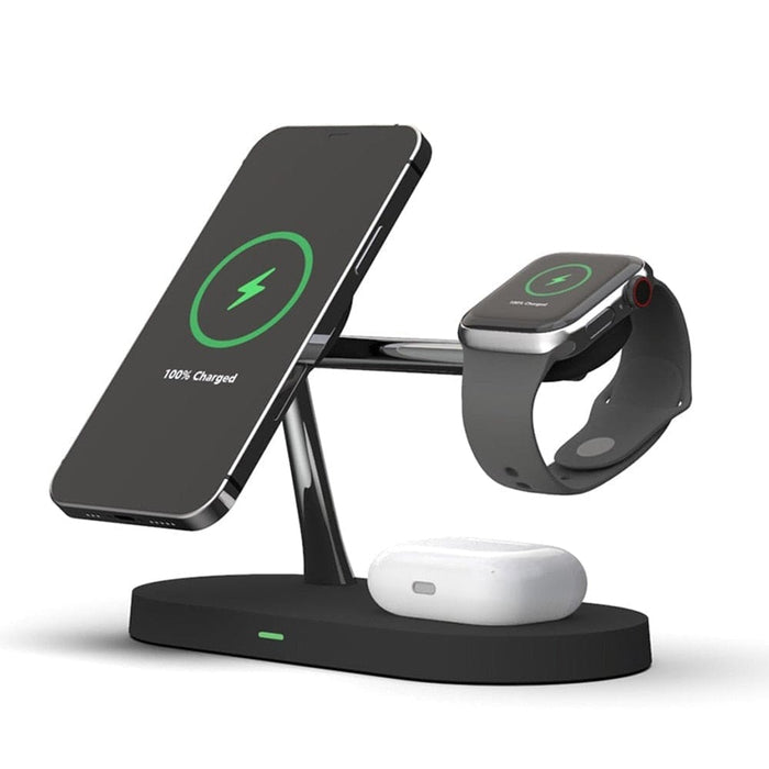 5 In 1 Magnetic Wireless Charger With 3 Adjustable Light