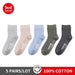 5 Pairs Black Business Men Socks Cotton New Style Casual