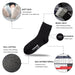 5 Pairs Men’s Socks Cotton New Style Black Business Men