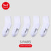 5 Pairs Men’s Socks Cotton New Style Black Business Men