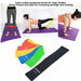 5-pc Skin Friendly Different Levels Yoga Resistance Bands