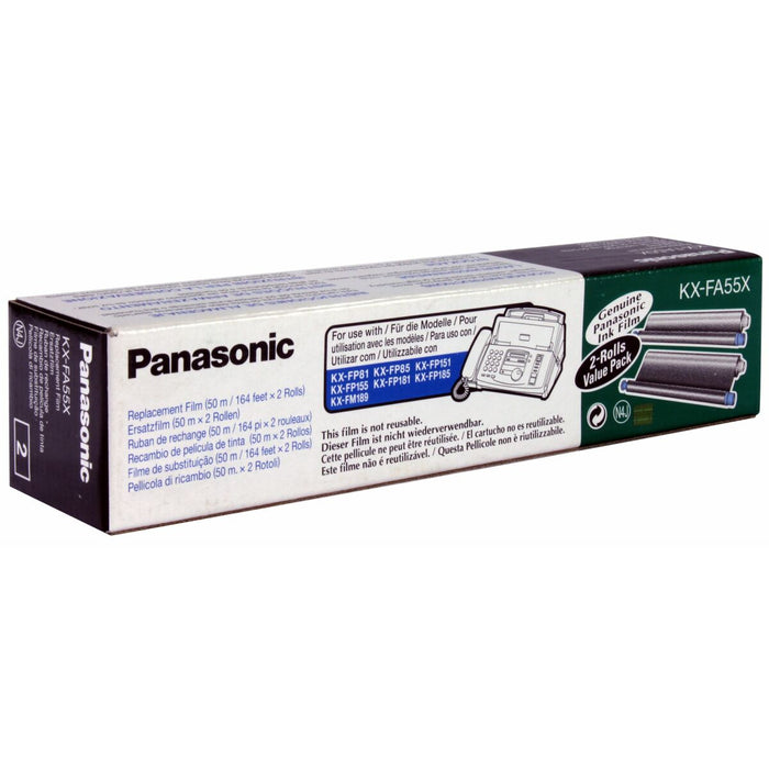 Thermal Transfer Ribbon By Panasonic KxFa55X 2 Pieces