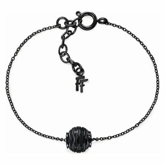 Bracelet Folli Follie 1B17T003K Black Steel (17 cm)