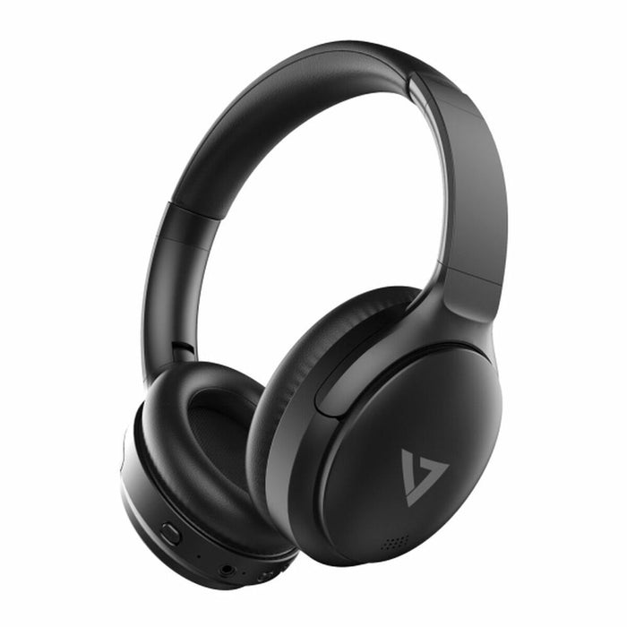 Headphones With Microphone By V7 Hb800Anc             Black