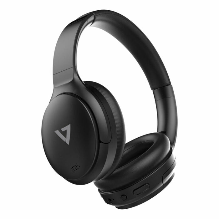 Headphones With Microphone By V7 Hb800Anc             Black