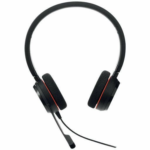 Headphones with Microphone by Jabra Evolve 20 Ms Black