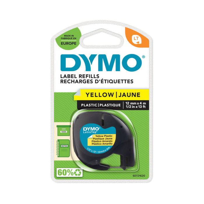 Laminated Tape By Dymo S0721620 Black