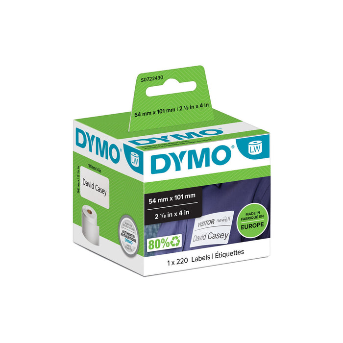 Roll Of Labels By Dymo 99014 54 x 101 Mm Labelwriter White