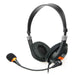 Headphones with Microphone by Natec Nsl0294 Black Orange 1